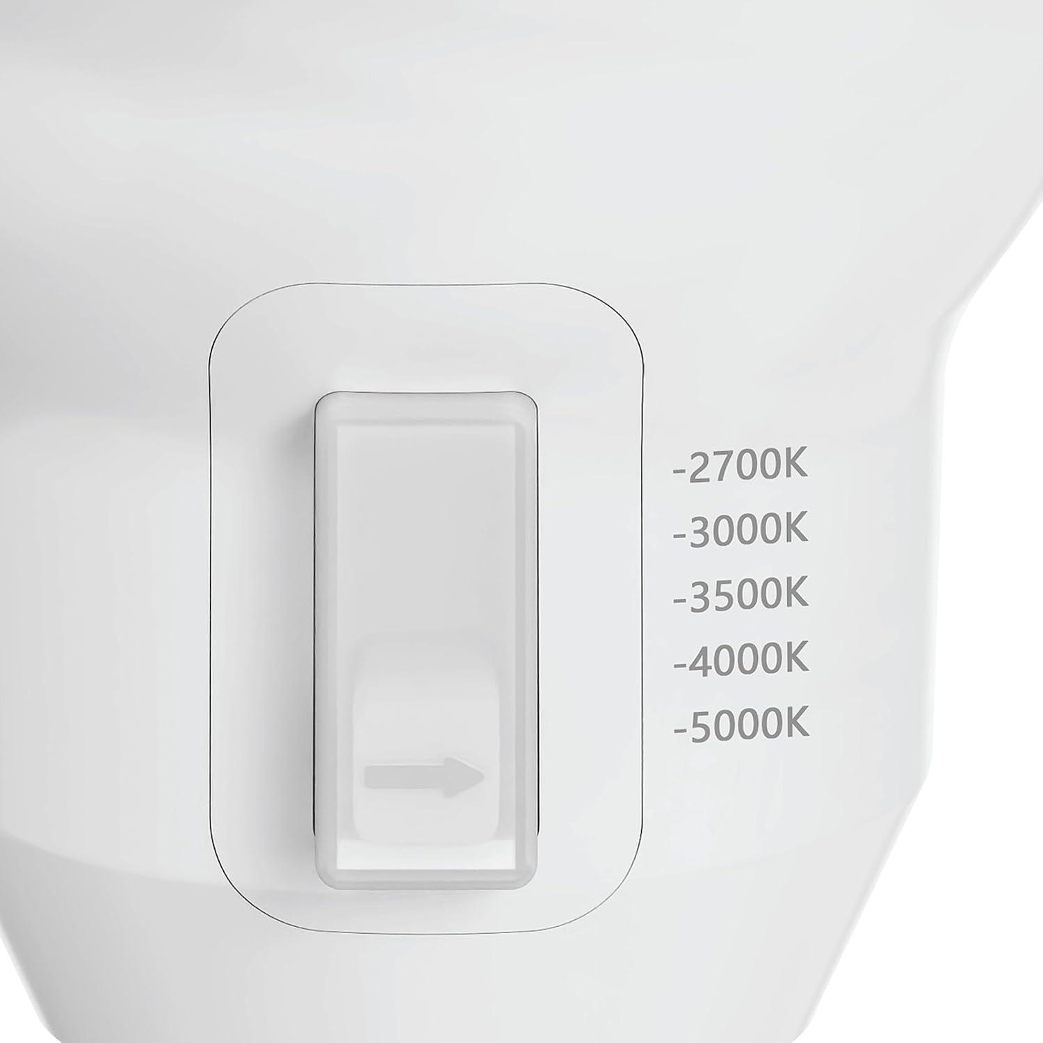 imageFeit Electric PAR38 LED Reflector Light Bulb 250W Equivalent 5 Color Temperatures Soft to Daylight Dimmable 2650 Lumens OutdoorIndoor Bulb for Security ampamp Accent Lighting PAR38250DM5CCTAdjustable White