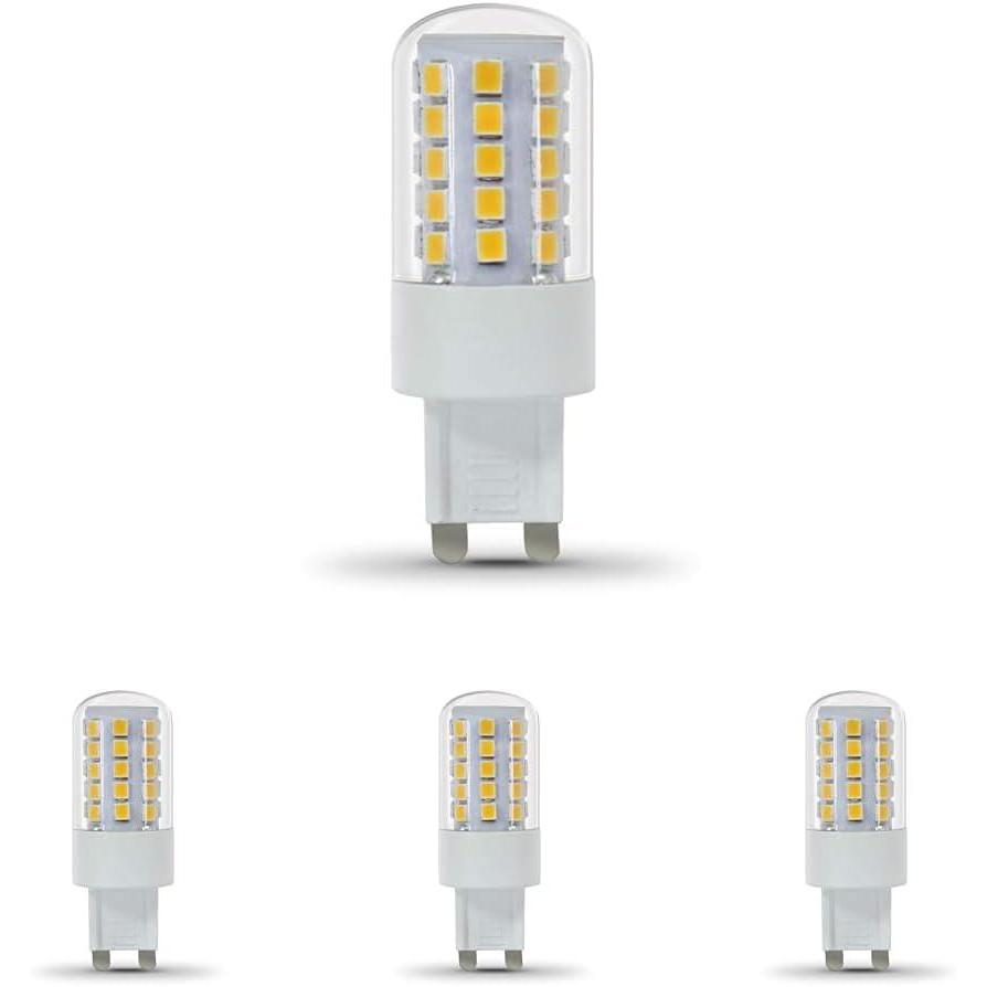 imageFEIT BPG940830LED 500 Lumen Warm White G9 LED Light Bulb1 Count Pack of 4