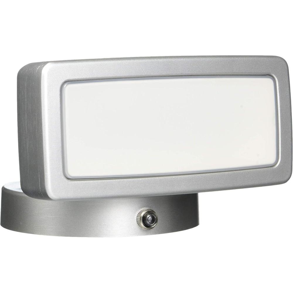 imageFeit Electric  3000 Lumens 300watt Equivalent Dusk to Dawn Single Flood LED Security Outdoor Light 5000K CCT Daylight Single Head Stainless Large 73704Single Head Stainless Large