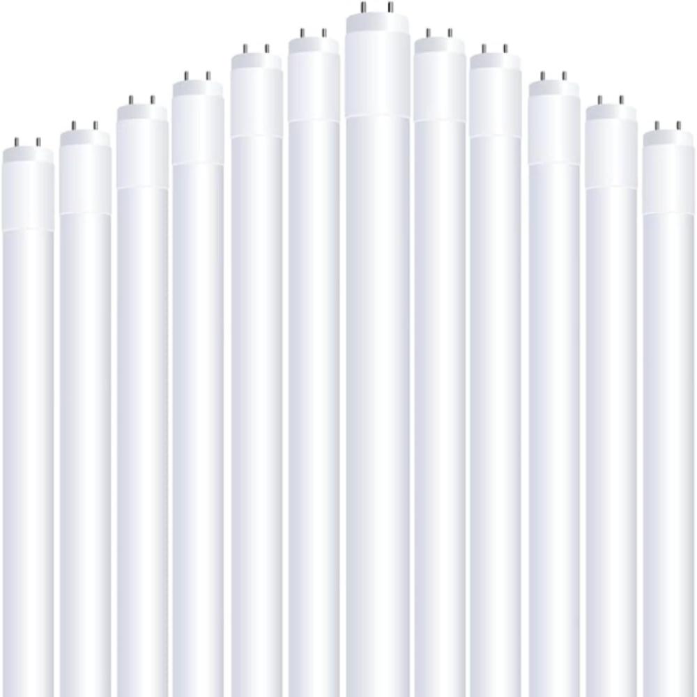 imageFeit Electric 2ft LED T8 Linear Tube Light 20W Equivalent 4000K Cool White G13 Base 800 Lumens Works with Most MagneticElectronic Ballasts 50000Hour Lifetime T24840LEDG2RP12 12 Pack5000k Daylight