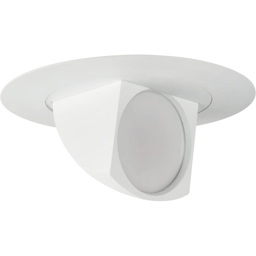 imageFeit Electric 56 inch Adjustable Scoop Recessed LED Downlight 3000K Bright White Dimmable 75W Equivalent 45 Year Life 850 Lumen High CRI LEDR56SCP930CAFrosted Bright White