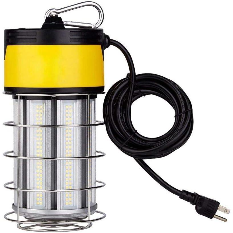 imageFeit Electric LED 100W Temporary Work Light 12000 Lumens Hanging Plugin Worklight Ideal for Jobsites Construction Garages Workshops and Large Area Lighting 5000k WORKCAGE12000PLUG