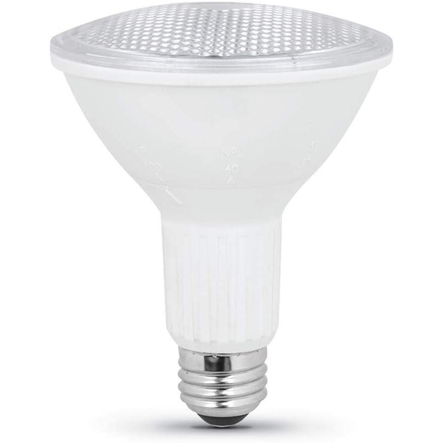 imageFeit Electric PAR30L 75W Equivalent LED Light Bulb Dimmable 3000K Bright White 750 Lumens 8 Year Lifetime E26 Base CRI 90 ULCUL Listed Long Beam Choice Reflector  PAR30LADJ930CA3000k Bright White