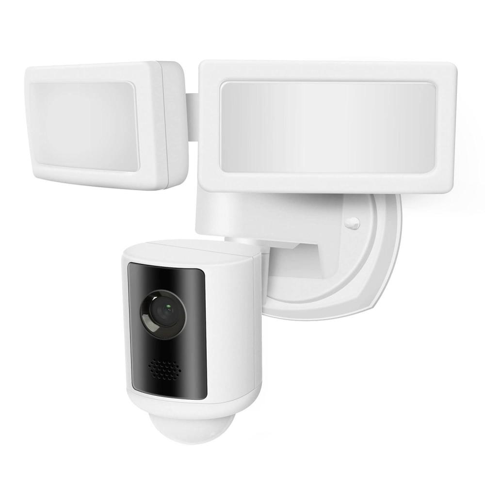 imageFeit Electric SEC5000CAMWIFI Outdoor LED Smart Security Camera with Motion Sensor 2Way Audio 5000 Lumens Floodlight Works with Alexa and Google Asst Alarm Hardwired Updated Version of SEC30005000K Daylight