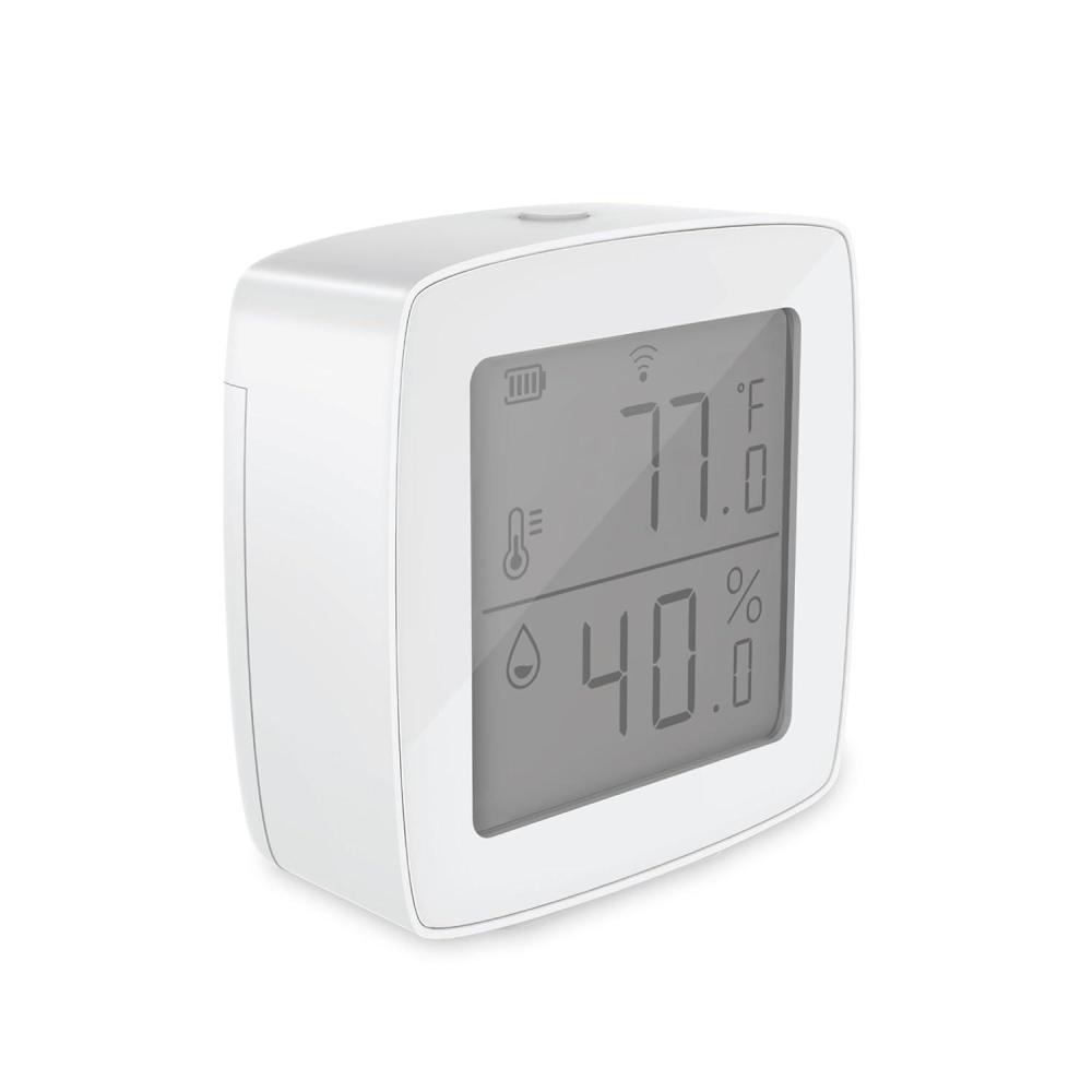 imageFeit Electric Smart Indoor WiFi Temperature and Humidity Sensor for Precision Environment Control Wireless Digital Remote App Control Get Notification Alerts and No Hub Required  TempWiFi