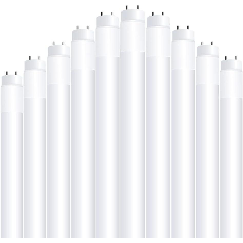 imageFeit Electric T848850BLED25 4FT T8 LED Tube Light Type B Ballast Bypass Ballast Removal Required 18W32W 5000K Daylight DoubleEnd Powered F32T8 Fluorescent Tube Replacement UL Pack of 105000k Daylight