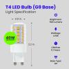 FEIT BPG940/830/LED 500 Lumen Warm White G9 LED Light Bulb(1 Count (Pack of 4))