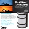 Feit Electric – 3000 Lumens, 300-watt Equivalent Dusk to Dawn Single Flood LED Security Outdoor Light, 5000K CCT Daylight, Single Head Stainless Large, 73704(Bronze)