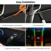 Feit Electric 10ft Color LED Tape Light, Dimmable, RGB Color with Remote Control, Cut-to-Fit Design, 5V USB-Powered Display Lighting, Indoor Use Only, 25,000-Hour Lifetime, TAPE120/RGB/USB(RGB (Red  Green  Blue))