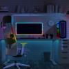 Feit Electric 10ft Color LED Tape Light, Dimmable, RGB Color with Remote Control, Cut-to-Fit Design, 5V USB-Powered Display Lighting, Indoor Use Only, 25,000-Hour Lifetime, TAPE120/RGB/USB(RGB (Red  Green  Blue))