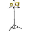 Feit Electric 140W LED Work Light, Dual Head, 14000 Lumens, Plug in, 30,000 Hour Life, Works with or Without Stand, Ideal for Jobsites, Construction, Garages, WORK14000XLTPPLUG(5000K Daylight)