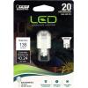 Feit Electric 2W LED Bulb with 20W Equivalent, Dimmable, Wedge Base Bulb, 12 Volts, 13 Yrs. Lifetime, 135 Lumens, 3000K Warm White, 1 Pack – LVW18/LED(20W LED)