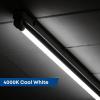 Feit Electric 2ft LED T8 Linear Tube Light, 20W Equivalent, 4000K Cool White, G13 Base, 800 Lumens, Works with Most Magnetic/Electronic Ballasts, 50,000-Hour Lifetime, T24/840/LEDG2/RP/12, 12 Pack(4000k Cool White)