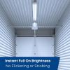 Feit Electric 2ft LED T8 Linear Tube Light, 20W Equivalent, 4000K Cool White, G13 Base, 800 Lumens, Works with Most Magnetic/Electronic Ballasts, 50,000-Hour Lifetime, T24/840/LEDG2/RP/12, 12 Pack(5000k Daylight)
