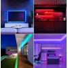 Feit Electric 32ft Color Changing LED Ultrathin Strip Light, Flexible, Cuttable, 16 Preset Colors, Adjustable Brightness & Effects, Remote Control Included, No Wi-Fi Needed, TAPE384/RGB