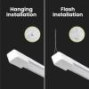 Feit Electric 3ft LED Utility Light, 3000 Lumens, 4000K Cool White, Plug-in, Flush/Hanging Mount, Ultra-Lightweight, 30W LED Shop Light and Under Cabinet Light, 50,000-Hour Lifespan, SHOP/3X1/840/V1(4000K Cool White)