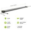 Feit Electric 3ft LED Utility Light, 3000 Lumens, 4000K Cool White, Plug-in, Flush/Hanging Mount, Ultra-Lightweight, 30W LED Shop Light and Under Cabinet Light, 50,000-Hour Lifespan, SHOP/3X1/840/V1(5000K Daylight)