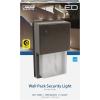 Feit Electric 40W LED Outdoor Wall Pack Lights with Photocell, Dusk to Dawn, Wall Mounted Security Light, 120V, 80 CRI, 3700 Lumens, 5000k Daylight, Bronze, 4 Pack, S8WPK/850/DD/BZ/4(20W LED)