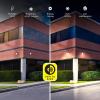 Feit Electric 40W LED Outdoor Wall Pack Lights with Photocell, Dusk to Dawn, Wall Mounted Security Light, 120V, 80 CRI, 3700 Lumens, 5000k Daylight, Bronze, 4 Pack, S8WPK/850/DD/BZ/4(40W LED)