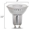 Feit Electric 4W LED MR16 GU10 Bulbs with 35W Equivalent, Dimmable, MR16 Bulbs, 22 Yrs. Lifetime, 300 Lumens, 5000K Daylight, 6 Packs – BPMR16/GU10/950CA/6(5000k Daylight)