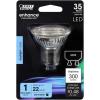 Feit Electric 4W LED MR16 GU10 Bulbs with 35W Equivalent, Dimmable, MR16 Bulbs, 22 Yrs. Lifetime, 300 Lumens, 5000K Daylight, 6 Packs – BPMR16/GU10/950CA/6(5000k Daylight)