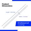 Feit Electric 4ft T8 LED Bulbs, 32/40 Watt Replacement, Type A Tube Light, Plug & Play, T8/T12 LED Fluorescent Light, 3000K Warm White, 50,000-Hr Lifetime, Ballast Compatible, T48/830/LEDG2/4, 4 Pack(3000k (Warm White))