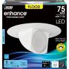 Feit Electric 5-6 inch Adjustable Scoop Recessed LED Downlight, 3000K Bright White, Dimmable, 75W Equivalent, 45 Year Life, 850 Lumen, High CRI, LEDR56SCP/930CA(Daylight White)