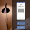 Feit Electric 60 Watt Equivalent Smart Filament Globe Bulb, Spiral Filament WiFi Dimmable, Works with Alexa and Google Assistant No Hub Required, G30 Vanity LED Smart Light Bulb G3060/RGBW/FIL/AG(2100k Amber)