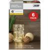 Feit Electric 6ft Indoor LED Fairy String Lights with On/Off Switch, Copper Wire Light Strand, 5K Life Hours, 1.8W Warm White and AA Battery Powered – FY6-20/CPR(White (6 Pack))
