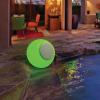 Feit Electric 8″ Portable Color Changing LED Orb Light with Bluetooth Speaker, Music Sync, Rechargeable and Remote Control Included – BTORB8RGBWBAT