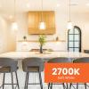 Feit Electric A15 LED Light Filament Bulb, 40W Equivalent, Dimmable, E26 Base, 2700K Soft White, Clear Glass Vintage Edison Light Bulb for Home, Office, 13-Year Lifetime, BPA1540927CAFIL2RP/6, 12 Pack(2700k Soft White)