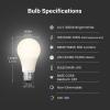 Feit Electric A19 LED Light Bulb, 60W Equivalent, E26 Base, 3000K Bright White, 800 Lumens, Low Voltage Light Bulbs for Marine/RV Sockets, 15,000-Hour Lifetime, OM60/930CA/LED-12/BX (Pack of 1)