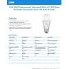 Feit Electric A19 LED Light Bulb, 60W Equivalent, Non-Dimmable, 5CCT, E26 Medium Base, 90 CRI, 800 Lumens, Adjustable White, 13.7 Years Lifetime, 2 Pack, OM60/5CCT/15KLED/2(White)
