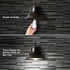 Feit Electric A19 LED Light Bulb, 60W Replacement, Dimmable, Selectable Color Temperatures (2700K-5000K), 800 Lumens, General Purpose Light Bulbs, 15,000-Hour Lifetime, OM60DM/5CCTCA/LED/10, 10 Pack(DIMMABLE)