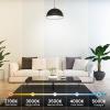 Feit Electric A19 LED Light Bulb, 60W Replacement, Dimmable, Selectable Color Temperatures (2700K-5000K), 800 Lumens, General Purpose Light Bulbs, 15,000-Hour Lifetime, OM60DM/5CCTCA/LED/10, 10 Pack(NON-DIMMABLE)