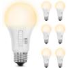 Feit Electric A19 LED Light Bulb, 60W Replacement, Dimmable, Selectable Color Temperatures (2700K-5000K), 800 Lumens, General Purpose Light Bulbs, 15,000-Hour Lifetime, OM60DM/5CCTCA/LED/10, 10 Pack(NON-DIMMABLE)