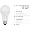 Feit Electric A19 LED Light Bulb, 60W Replacement, Dimmable, Selectable Color Temperatures (2700K-5000K), 800 Lumens, General Purpose Light Bulbs, 15,000-Hour Lifetime, OM60DM/5CCTCA/LED/10, 10 Pack(NON-DIMMABLE)
