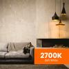 Feit Electric A19 LED Light Bulb, 75W Equivalent, Dimmable, E26 Base, 5000k Daylight, 1100 Lumens, Clear Glass Filament Light Bulbs, 15,000-Hour Lifetime, A1975CL950CA/FIL/2/4, 8 Pack(2700k Soft White)