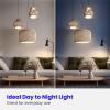 Feit Electric A19 LED Light Bulbs, 60W Equivalent, Dimmable, E26 Standard Base, 90 CRI, 800 Lumens, 2700K Soft White, 120V, 22 Years Lifetime, Damp Rated, 8 Pack, OM60DM/927CA/8(3000k Bright White)