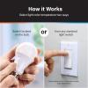 Feit Electric A19 LED Light Bulbs, 60W Equivalent, Dimmable, E26 Standard Base, 90 CRI, 800 Lumens, 2700K Soft White, 120V, 22 Years Lifetime, Damp Rated, 8 Pack, OM60DM/927CA/8(6-way)