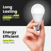Feit Electric A19 LED Light Bulbs, 60W Equivalent, Dimmable, E26 Standard Base, 90 CRI, 800 Lumens, 2700K Soft White, 120V, 22 Years Lifetime, Damp Rated, 8 Pack, OM60DM/927CA/8(5000k Daylight)
