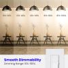 Feit Electric A19 LED Light Bulbs, 60W Equivalent, Dimmable, E26 Standard Base, 90 CRI, 800 Lumens, 2700K Soft White, 120V, 22 Years Lifetime, Damp Rated, 8 Pack, OM60DM/927CA/8(2700k Soft White)
