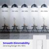 Feit Electric A19 LED Light Bulbs, 60W Equivalent, Dimmable, E26 Standard Base, 90 CRI, 800 Lumens, 2700K Soft White, 120V, 22 Years Lifetime, Damp Rated, 8 Pack, OM60DM/927CA/8(5000k Daylight)