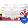 Feit Electric A19 LED Light Bulbs, 60W Equivalent, Non Dimmable, 800 Lumens, E26 Standard Base, 5000k Daylight, 80 CRI, 10 Year Lifetime, Energy Efficient, 24 Pack, A800850/10KLED/MP/24(3000k Warm White)