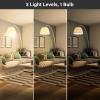 Feit Electric A19 LED Speaker Light Bulb, 60W Equivalent Built-in Speaker IntelliBulb, E26 Medium Base, 750 Lumens, 3000K Bright White – BTOM60830LEDI(2700k Soft White)