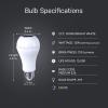 Feit Electric A19 LED Speaker Light Bulb, 60W Equivalent Built-in Speaker IntelliBulb, E26 Medium Base, 750 Lumens, 3000K Bright White – BTOM60830LEDI(White Light)