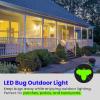 Feit Electric A19 Outdoor LED Bug Light, 60-Watt Equivalent, Dimmable, E26 Base, 800 Lumens, Color Selectable, 13 Years Lifetime, Pack of 1, OM60/BUG/950/LEDI/RP(1 Count (Pack of 1))