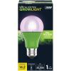 Feit Electric A19/GROW/LEDG2/BX Full Spectrum Led 60W Equivalent A19 Non-Dimmable Hydro Grow Light Bulb, Green(1 Count (Pack of 1))