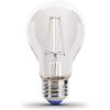 Feit Electric A19/TR/LED/6 25W Equivalent Dimmable Clear Glass Filament Colored LED Light Bulbs, Red, 6-Pack, 2.4″ D x 4″ H(Blue)