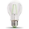 Feit Electric A19/TR/LED/6 25W Equivalent Dimmable Clear Glass Filament Colored LED Light Bulbs, Red, 6-Pack, 2.4″ D x 4″ H(Green)